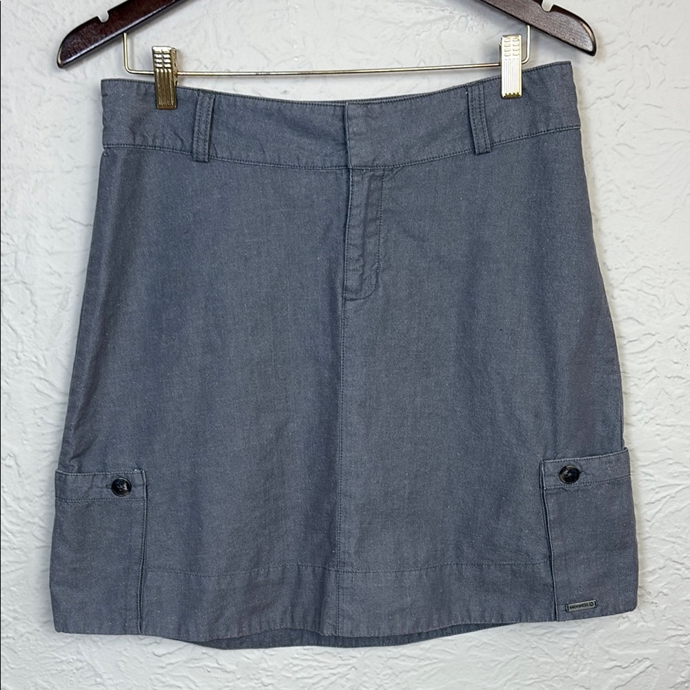 Merrell Linen/Cotton Cargo Skirt